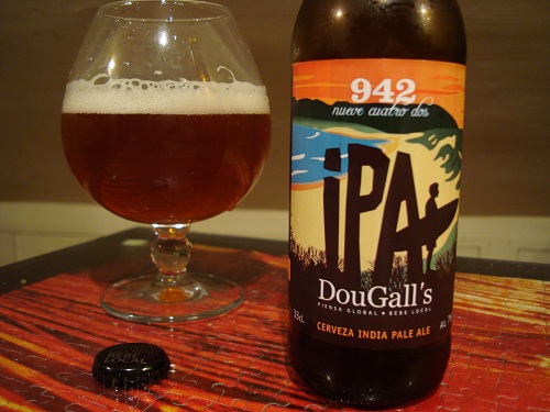 Cerveza DouGall’s 942 IPA